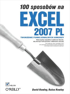 cover image of 100 sposobów na Excel 2007 PL. Tworzenie funkcjonalnych arkuszy